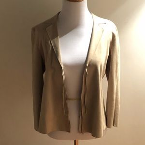 Armani Collection Tan Suede Jacket